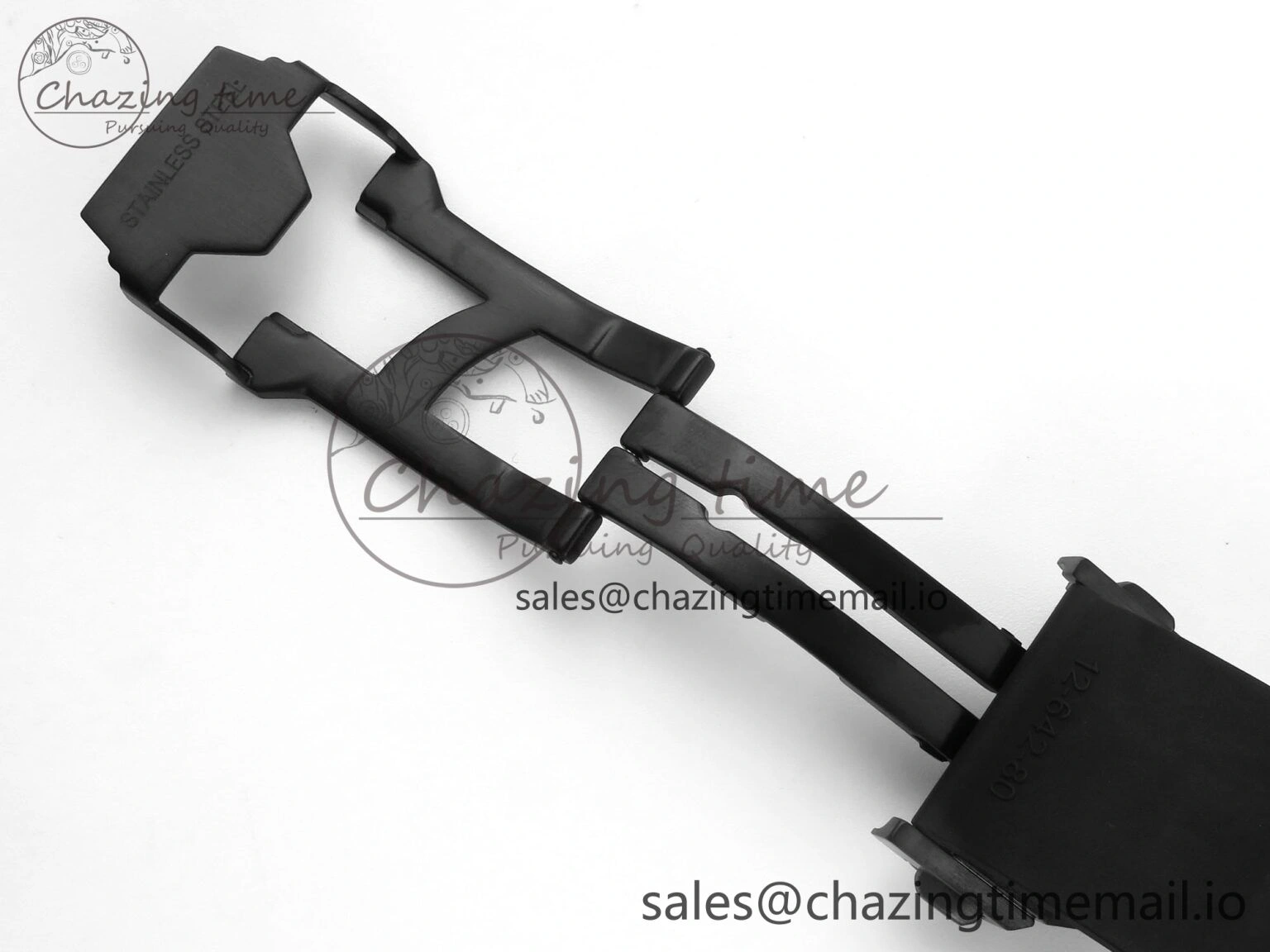 Spirit of Big Bang RG BBF 1:1 Best Edition RG Ceramic Bezel Skeleton Dial on Black Rubber Strap A7750