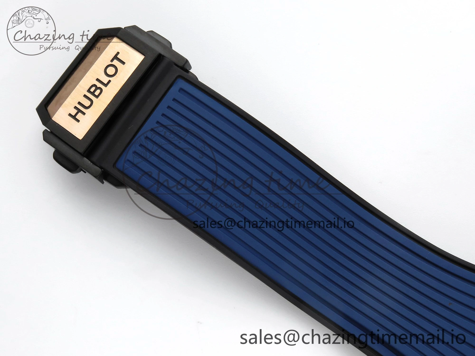 Spirit of Big Bang RG BBF 1:1 Best Edition Skeleton Dial on Blue Rubber Strap A7750