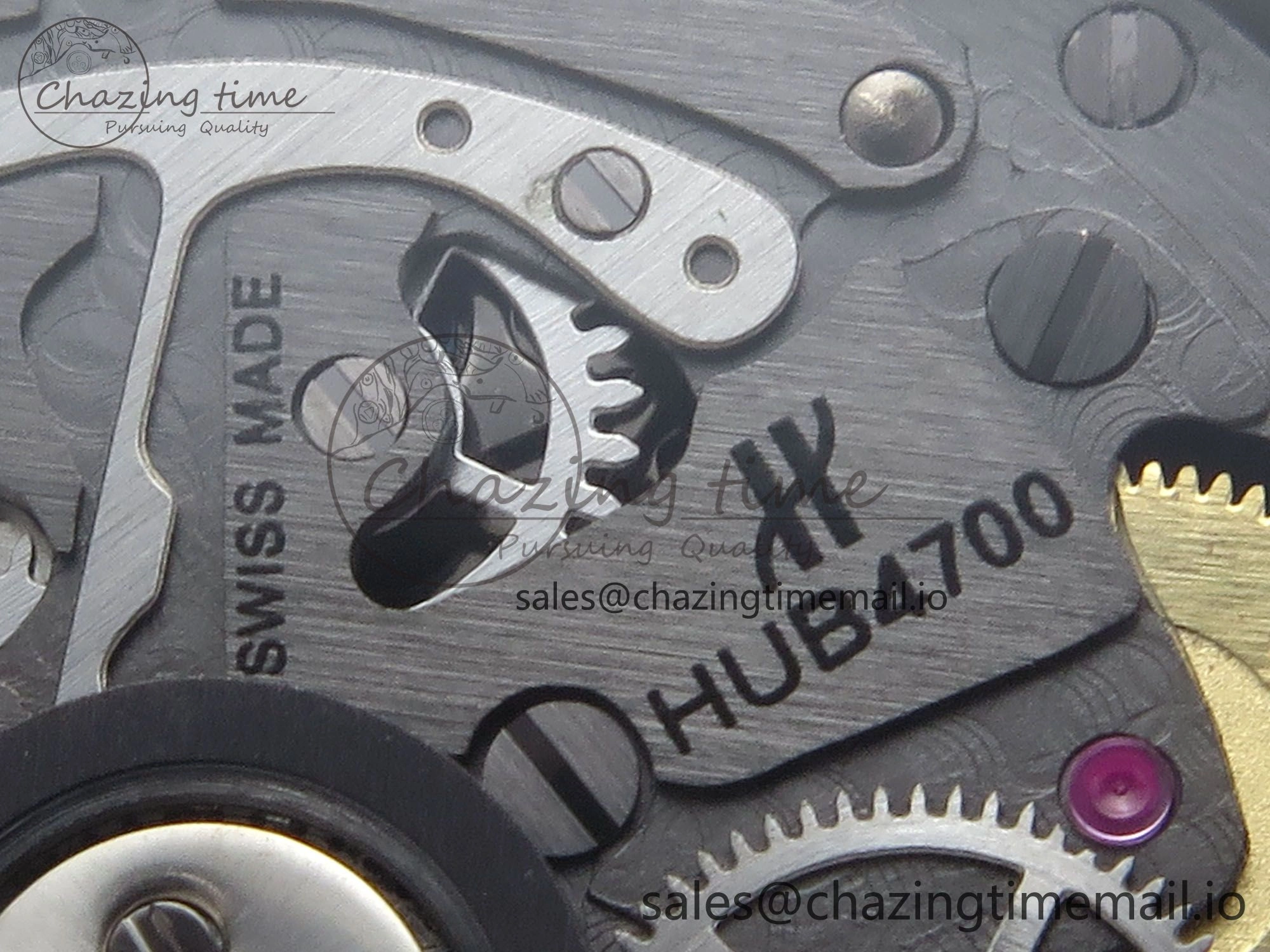 Spirit of Big Bang Titanium BBF 1:1 Best Edition Black Ceramic Bezel Skeleton Dial on Black Rubber Strap A7750
