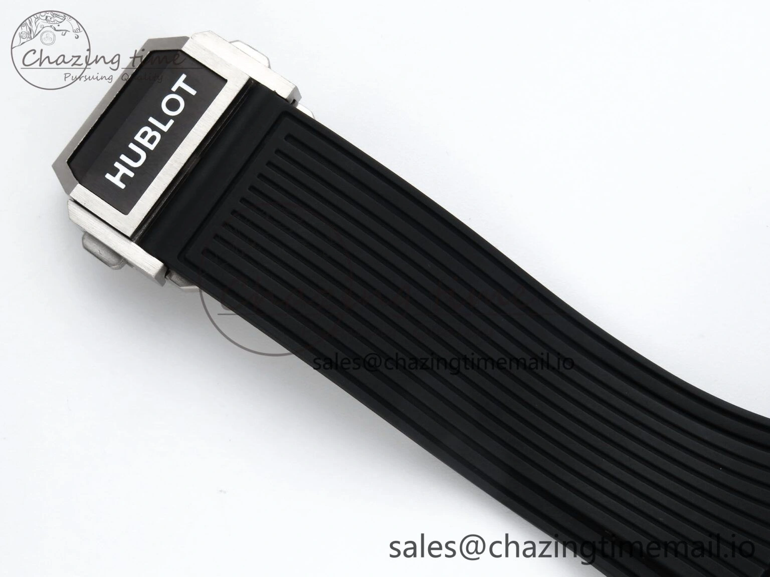 Spirit of Big Bang Titanium BBF 1:1 Best Edition Black Ceramic Bezel Skeleton Dial on Black Rubber Strap A7750