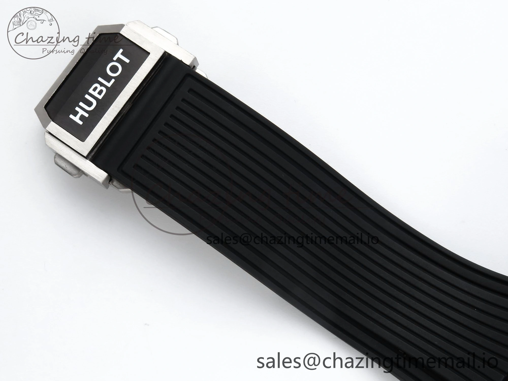 Spirit of Big Bang Titanium BBF 1:1 Best Edition Black Ceramic Bezel Skeleton Dial on Black Rubber Strap A7750
