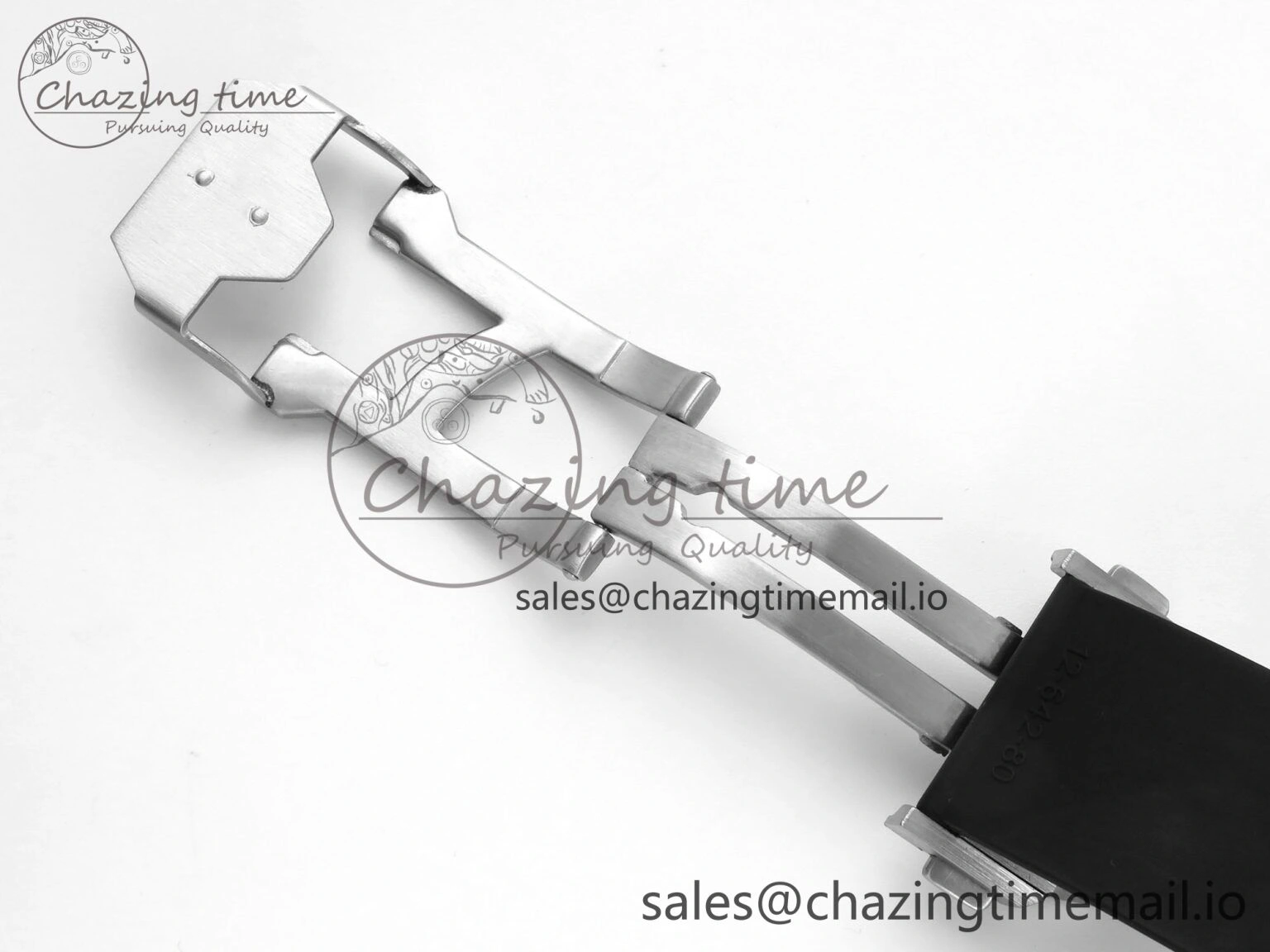 Spirit of Big Bang Titanium BBF 1:1 Best Edition Skeleton Dial on Black Rubber Strap A7750