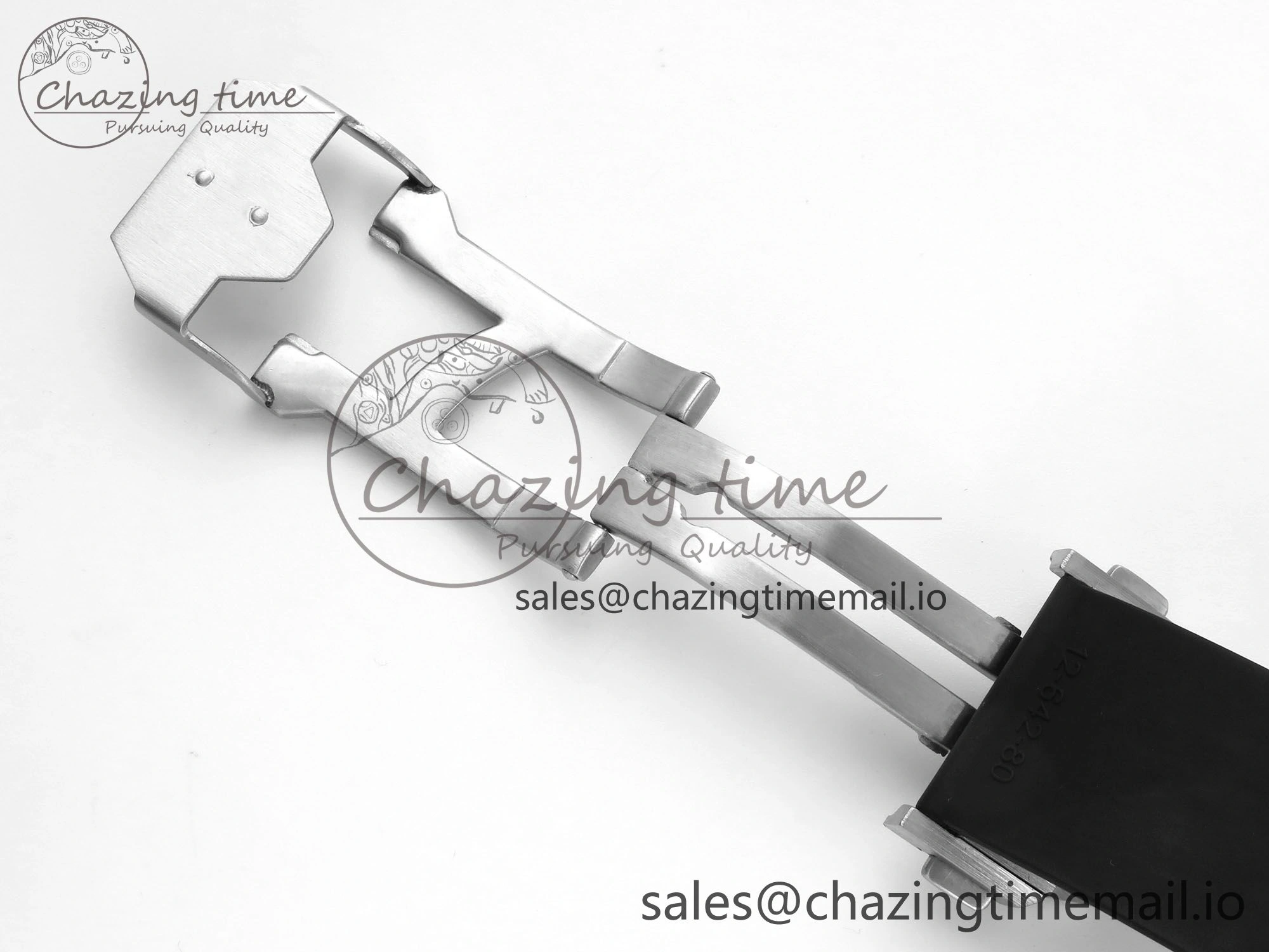 Spirit of Big Bang Titanium BBF 1:1 Best Edition Skeleton Dial on Black Rubber Strap A7750