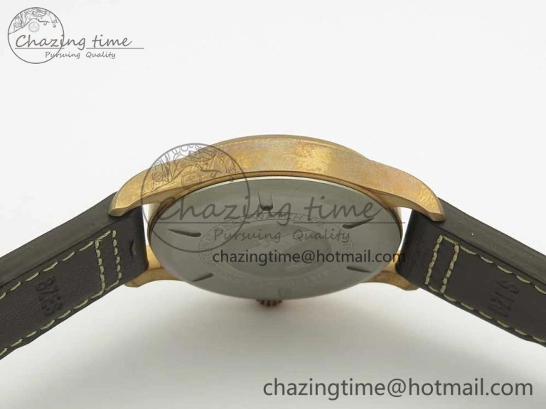Spitfire Automatic Bronze IW326802 XF 1:1 Best Edition Green Dial on Brown Leather Strap A2824