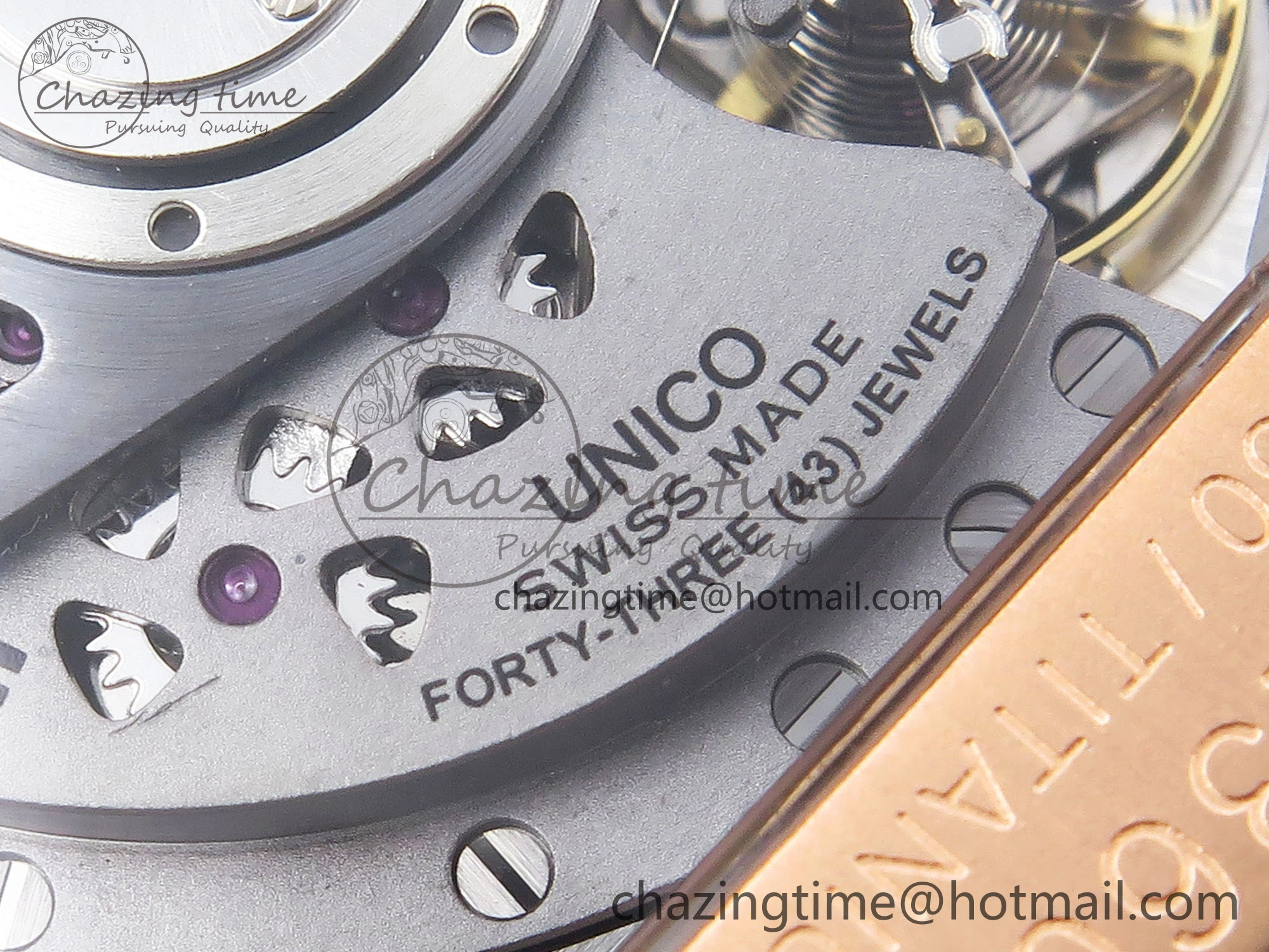 Square Bang Unico 42mm RG BBF 1:1 Best Edition Skeleton Dial Ceramic Bezel on Black Rubber Strap A1280