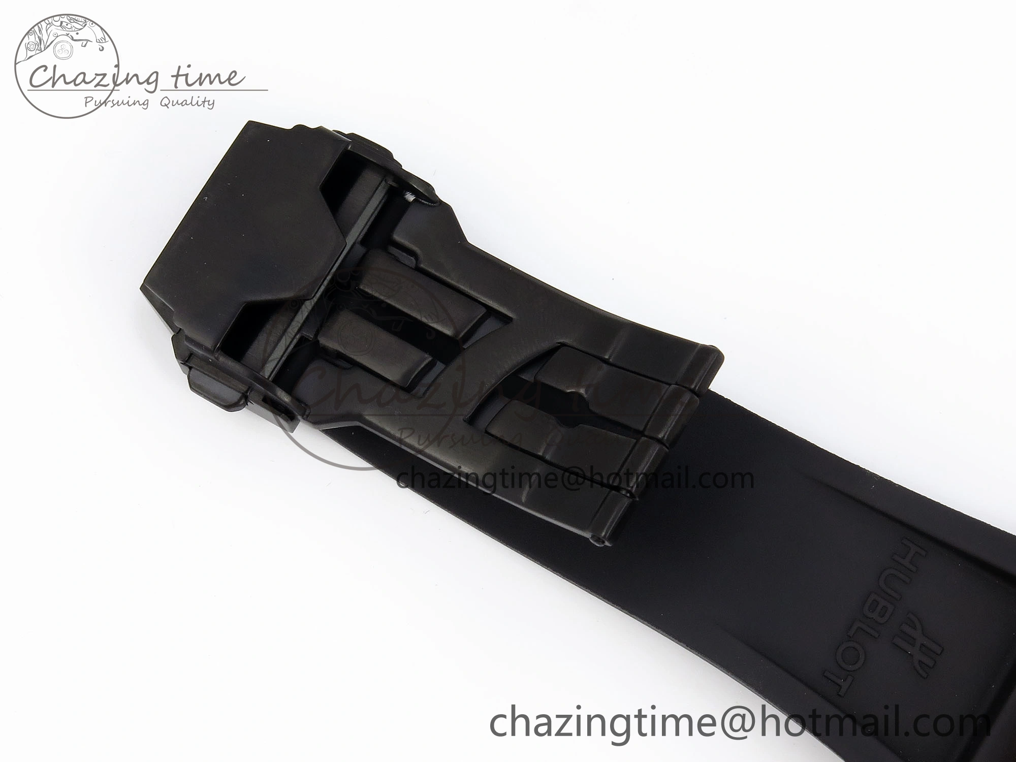 Square Bang Unico 42mm RG BBF 1:1 Best Edition Skeleton Dial Ceramic Bezel on Black Rubber Strap A1280