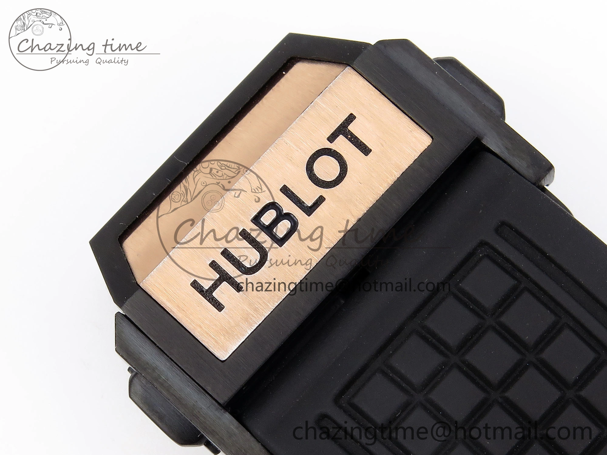 Square Bang Unico 42mm RG BBF 1:1 Best Edition Skeleton Dial on Black Rubber Strap A1280
