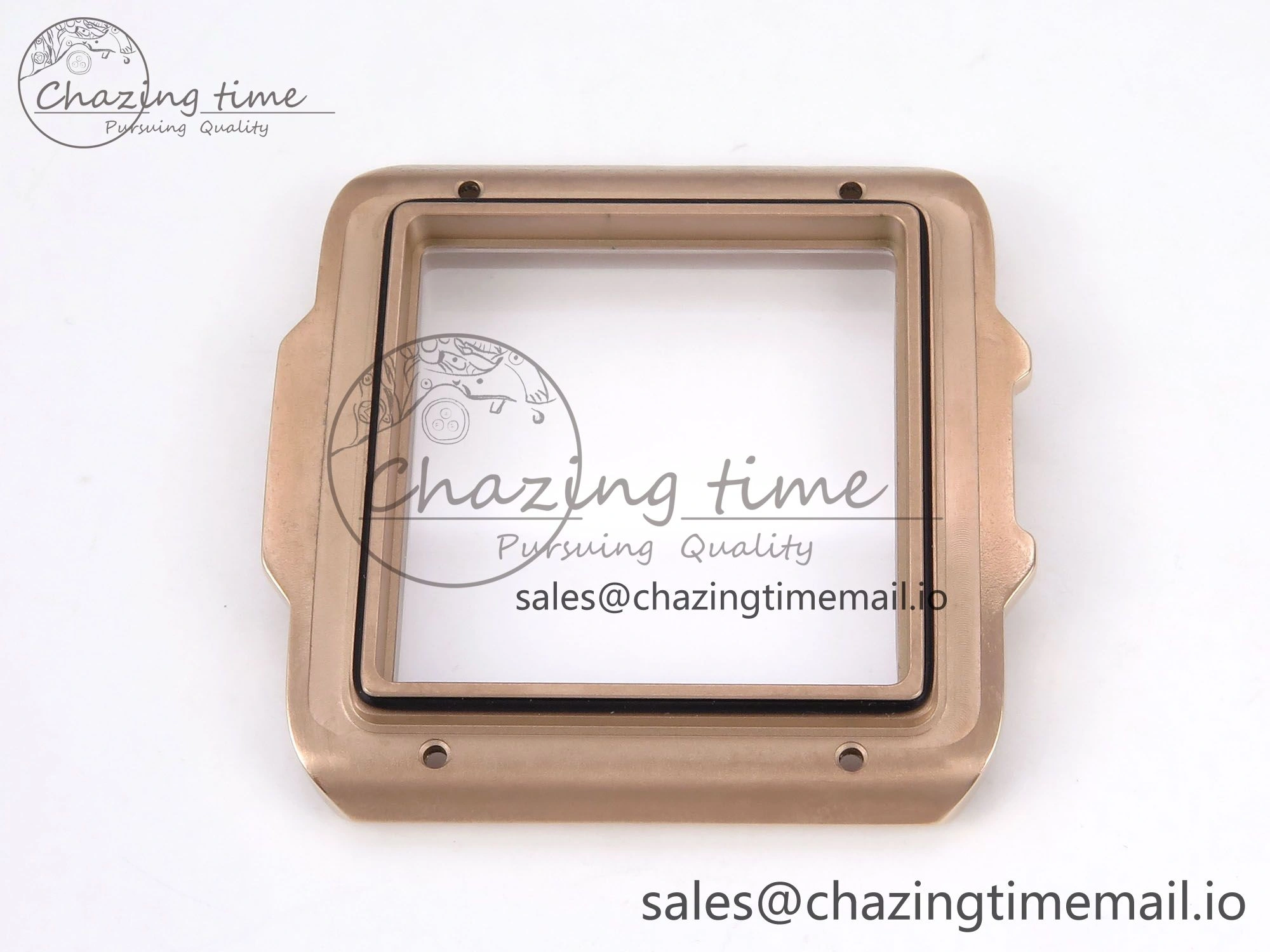 Square Bang Unico 42mm RG BBF 1:1 Best Edition Skeleton Dial on Blue Rubber Strap A1280