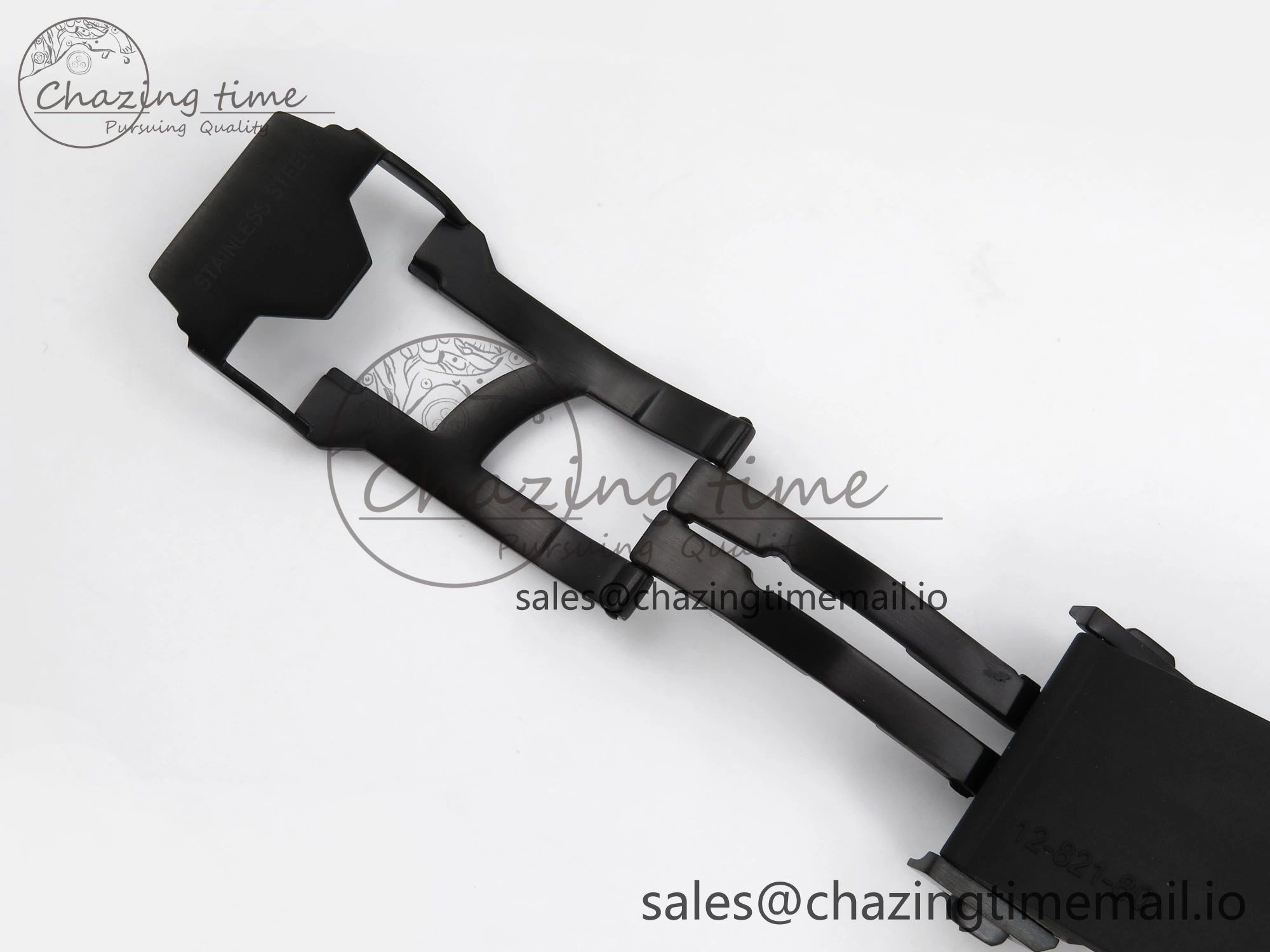 Square Bang Unico 42mm RG BBF 1:1 Best Edition Skeleton Dial on Blue Rubber Strap A1280