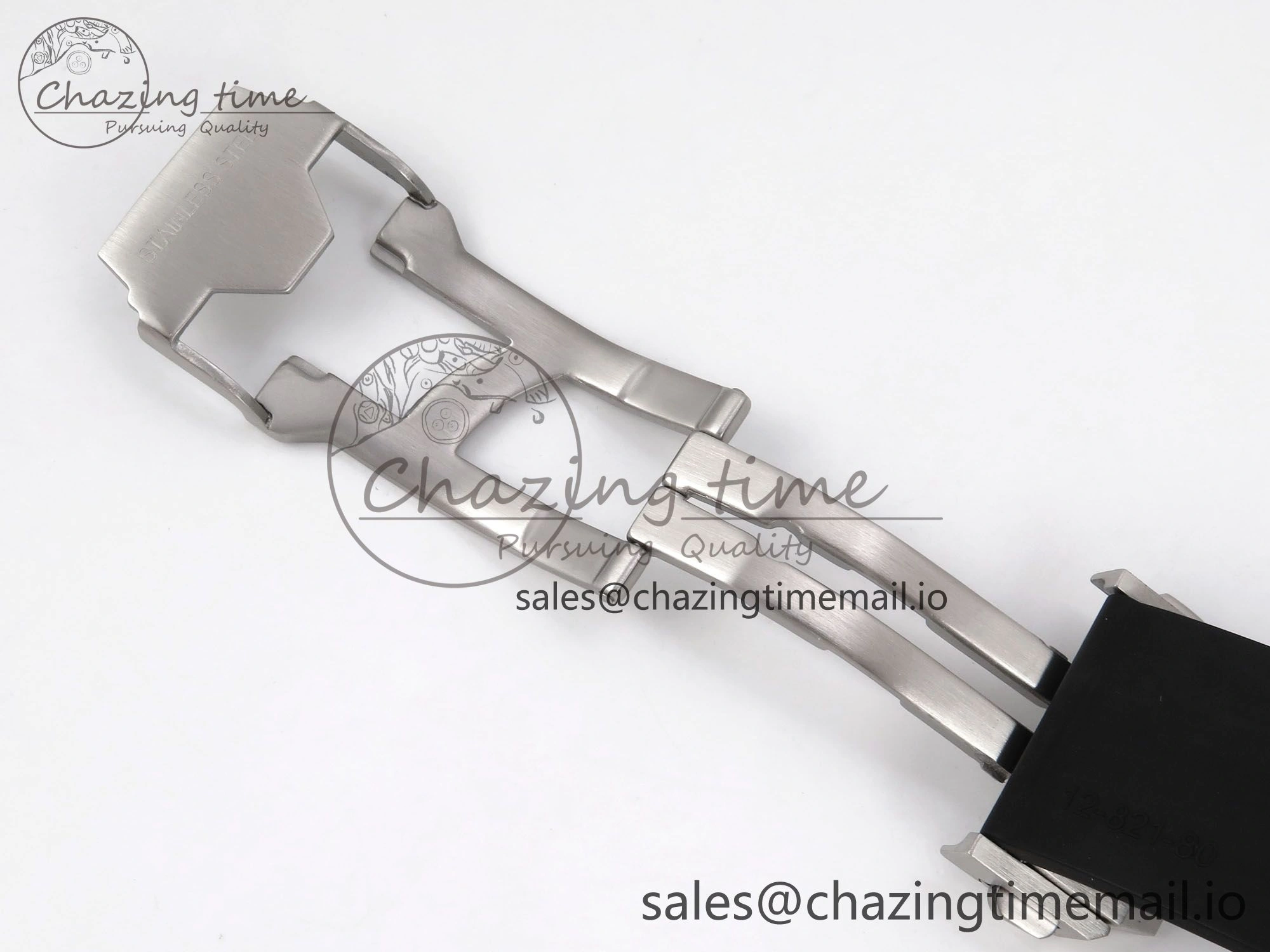 Square Bang Unico 42mm Ti Ceramic BBF 1:1 Best Edition Skeleton Dial on Blue Rubber Strap A1280