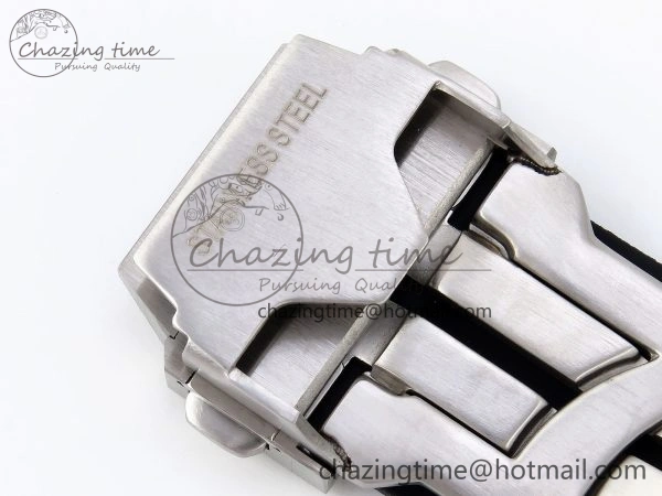 Square Bang Unico 42mm Titanium BBF 1:1 Best Edition Skeleton Dial Ceramic Bezel on Black Rubber Strap A1280