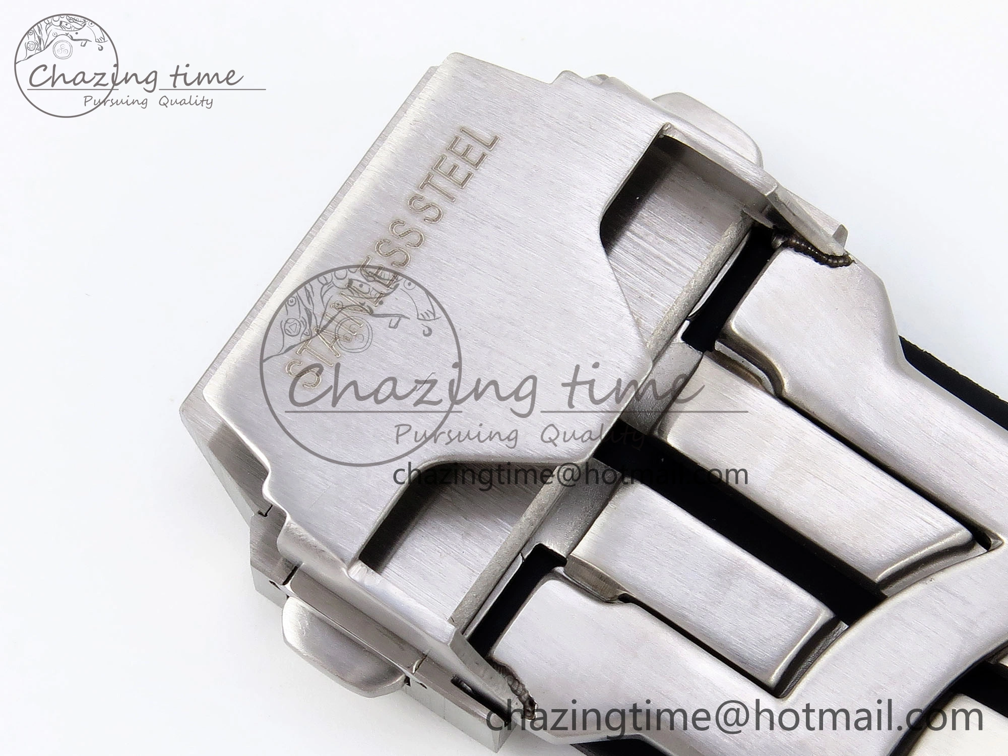 Square Bang Unico 42mm Titanium BBF 1:1 Best Edition Skeleton Dial Ceramic Bezel on Black Rubber Strap A1280