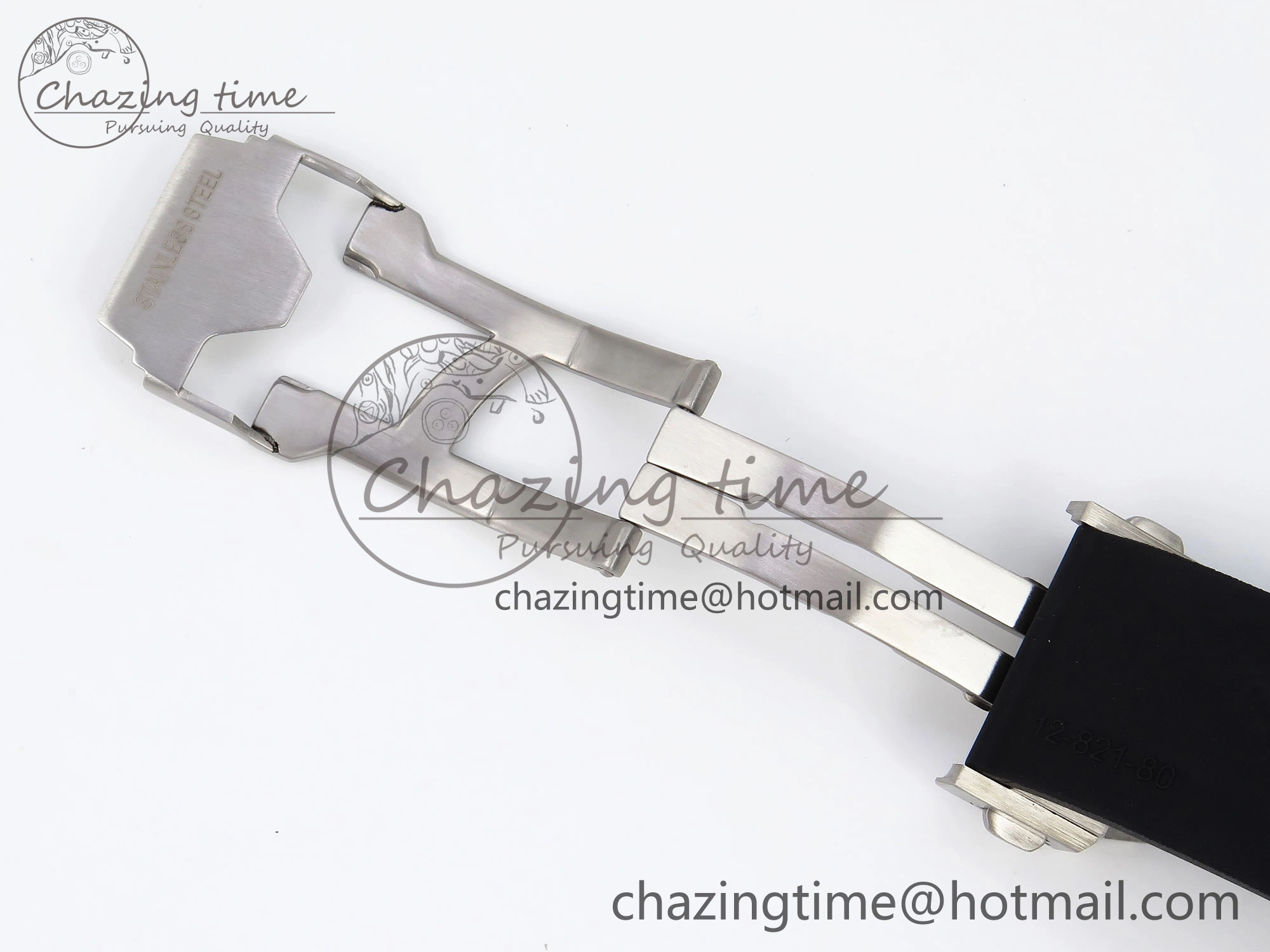 Square Bang Unico 42mm Titanium BBF 1:1 Best Edition Skeleton Dial Ceramic Bezel on Black Rubber Strap A1280