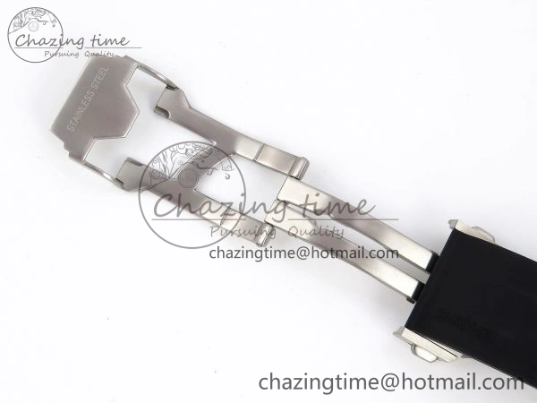 Square Bang Unico 42mm Titanium BBF 1:1 Best Edition Skeleton Dial on Black Rubber Strap A1280