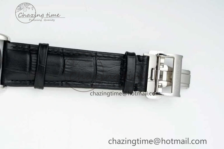 Star Legacy Moonphase 42mm SS 3EF Best Edition White Dial on Black Leather Strap MIYOTA 9015