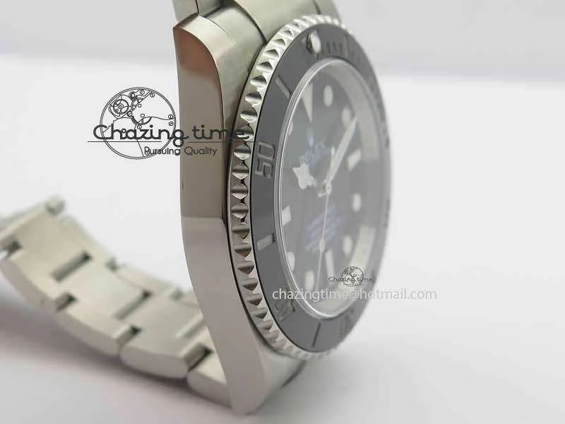 Submariner 114060 Black Ceramic No Date JF 1:1 Best Edition On SS Bracelet SH3130 V2