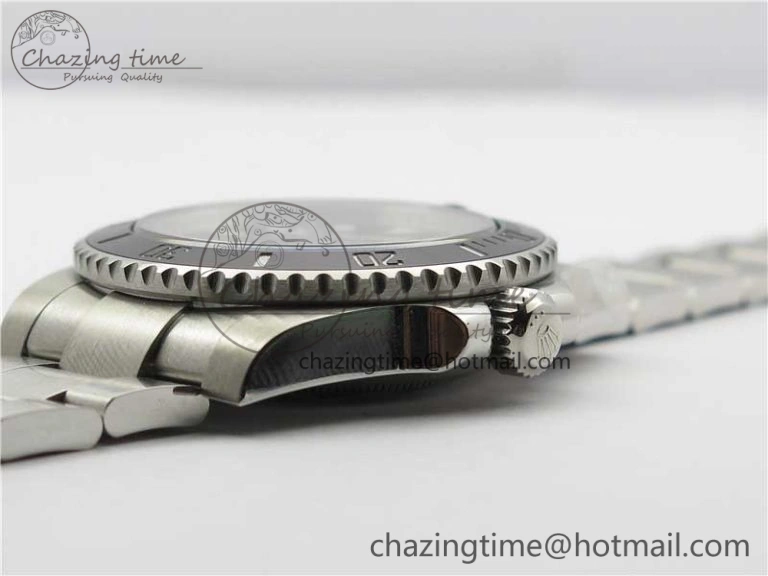 Submariner 114060 No Date Black Ceramic 904L Steel ARF 1:1 Best Edition on SS Bracelet A2824