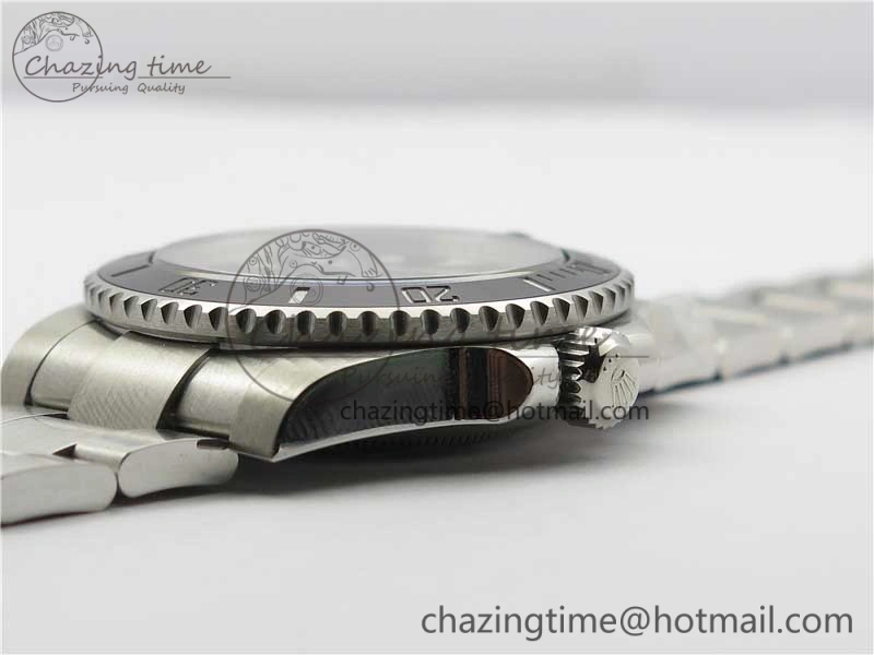 Submariner 114060 No Date Black Ceramic 904L Steel ARF 1:1 Best Edition on SS Bracelet A2824