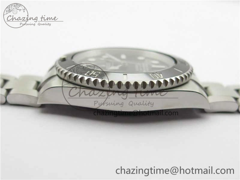 Submariner 114060 No Date Black Ceramic 904L Steel ARF1:1 Best Edition on SS Bracelet SA3130