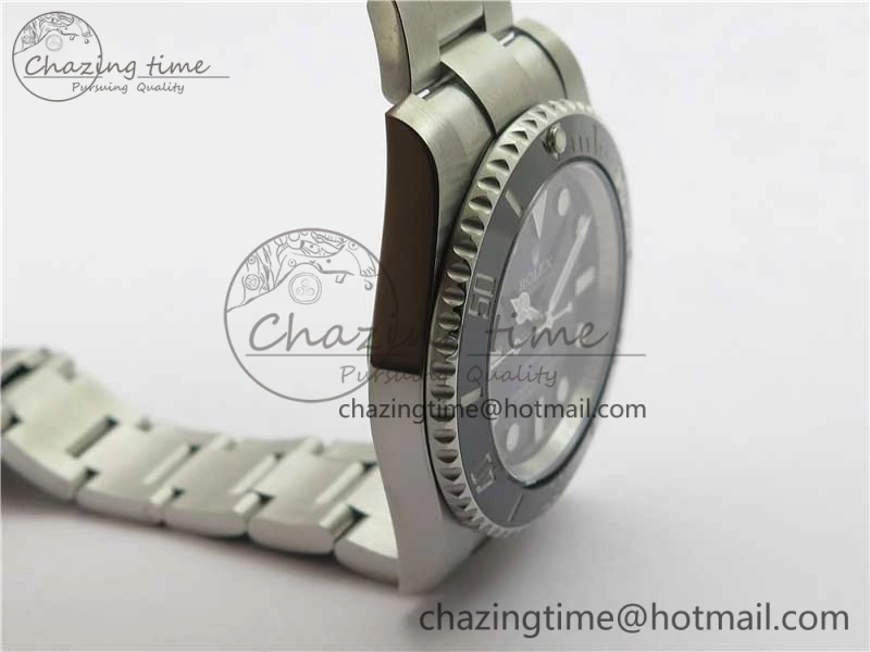 Submariner 114060 No Date Black Ceramic 904L Steel ARF1:1 Best Edition on SS Bracelet SA3130