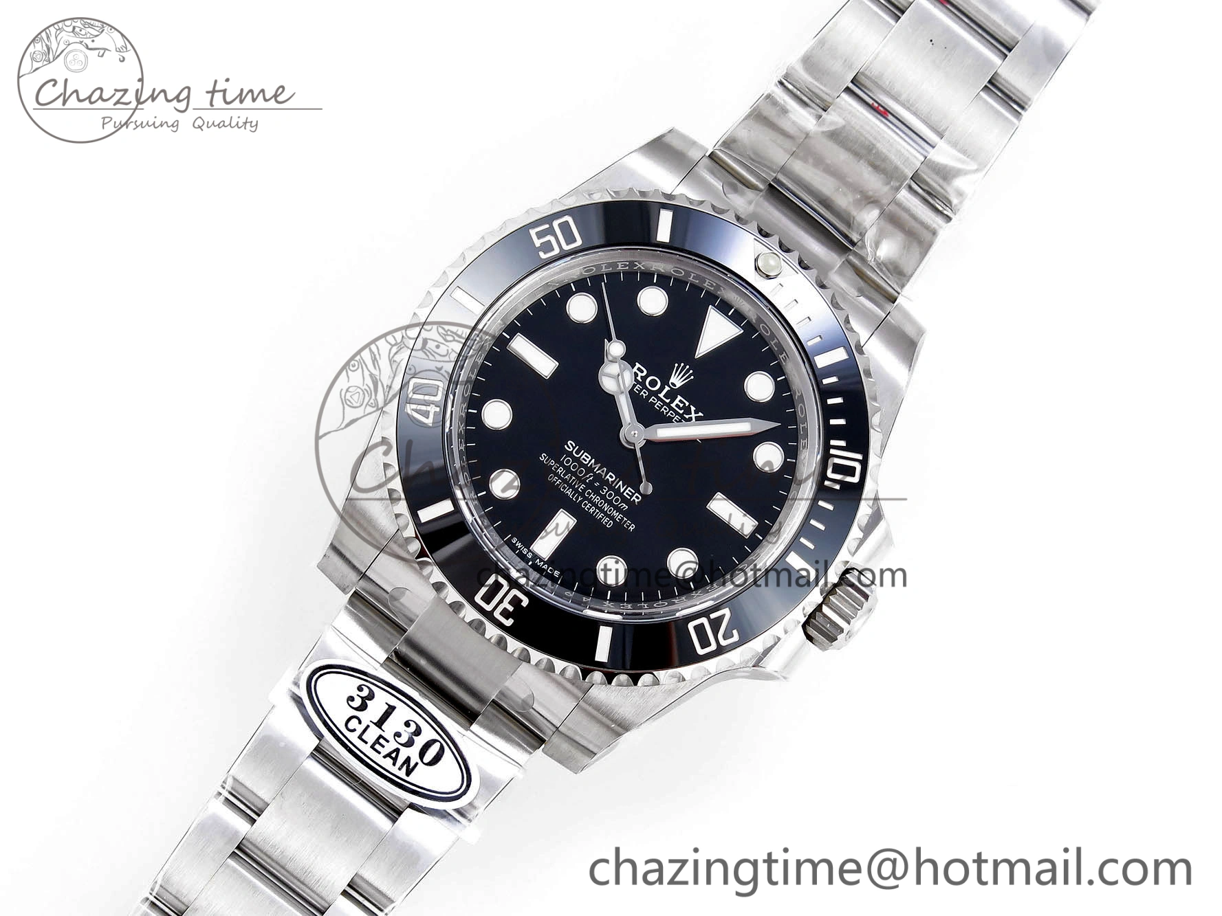 Submariner 114060 No Date Black Ceramic 904L Steel Clean Factory 1:1 Best Edition on SS Bracelet VS3130