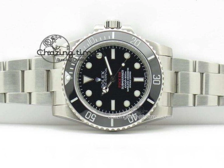 Submariner 114060 No Date Black Ceramic FXXK EM Special Edition BP A2836