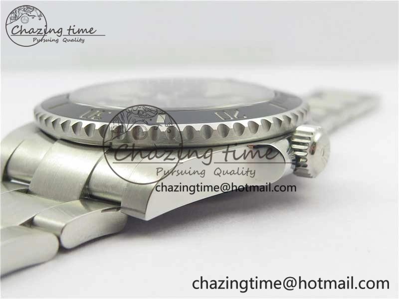 Submariner 114060 No Date Black Ceramic Noob 1:1 Best Edition 904L SS Case and Bracelet SA3130 V10
