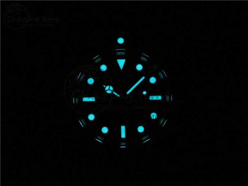 Submariner 114060 No Date Black Ceramic ZZF 904L 1:1 Best Edition on SS Bracelet VR3130 V3