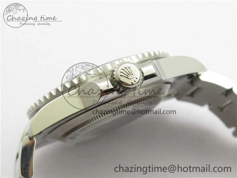 Submariner 114060 No Date Black Ceramic ZZF 904L 1:1 Best Edition on SS Bracelet VR3130 V3