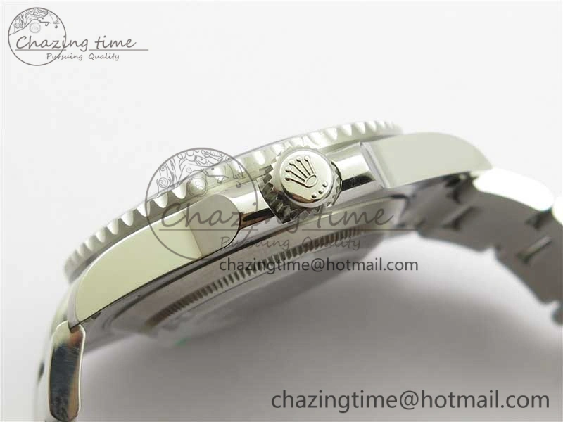 Submariner 114060 No Date Black Ceramic ZZF 904L 1:1 Best Edition on SS Bracelet VR3130 V3