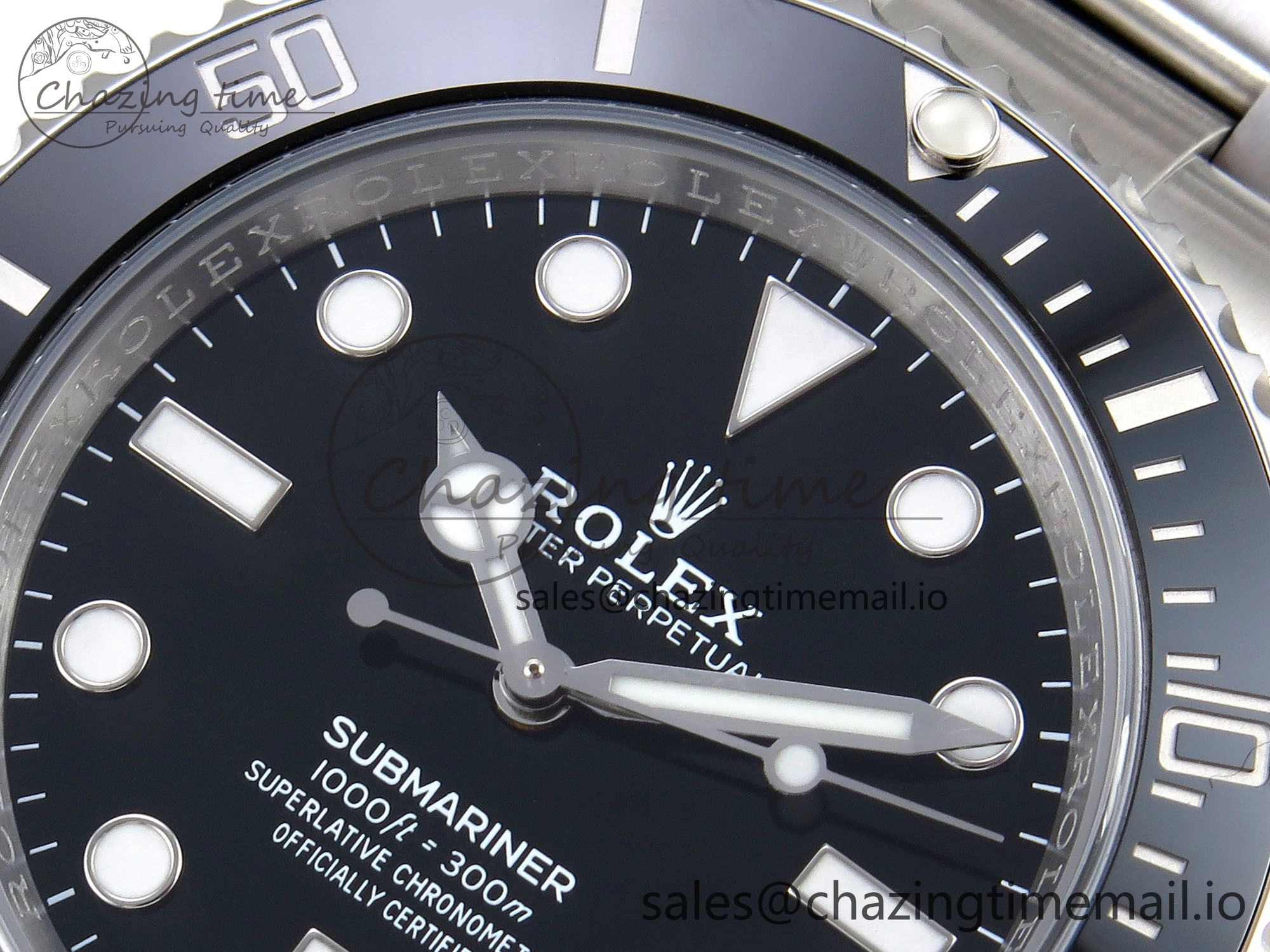 Submariner 114060 No Date HGF 1:1 Best Edition Black Dial on SS Bracelet SH3130 V2