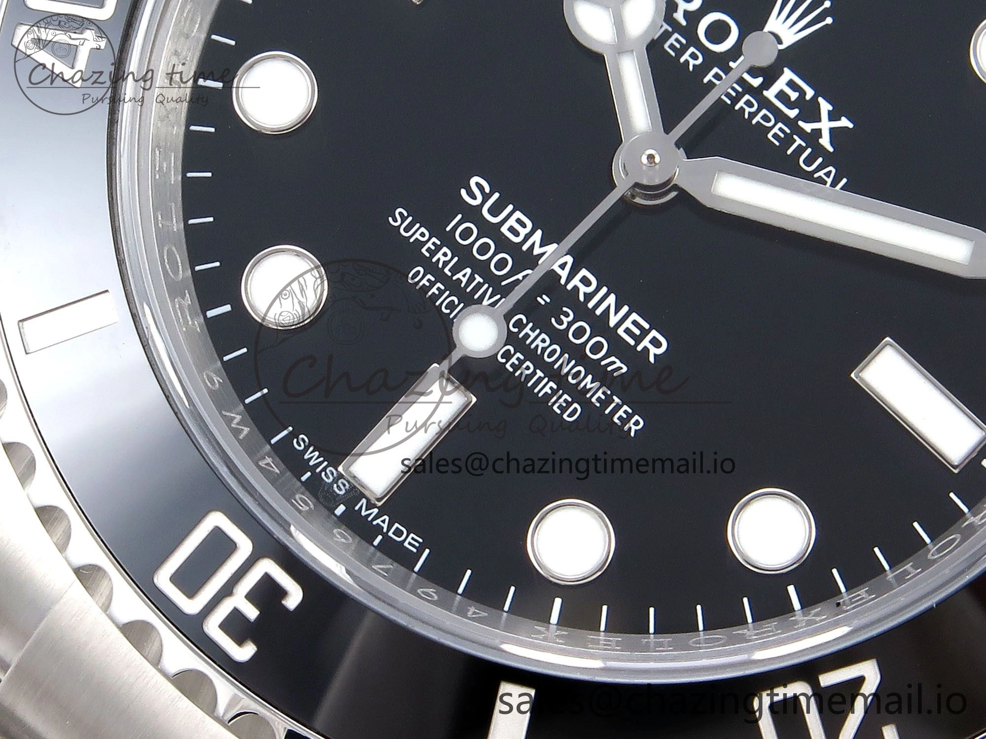 Submariner 114060 No Date HGF 1:1 Best Edition Black Dial on SS Bracelet SH3130 V2