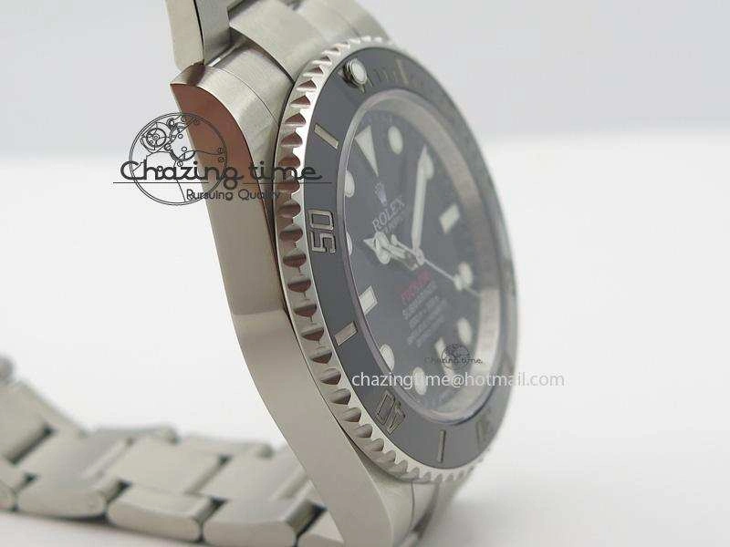 Submariner 114060 No Date Superme X Special Edition Black Ceramic V6s Noob Best Edition A2836