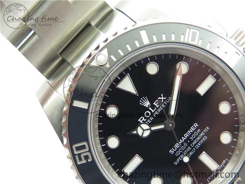 Submariner 114060 No Date VSF 1:1 Best Edition 904L SS Case and Bracelet VS3130