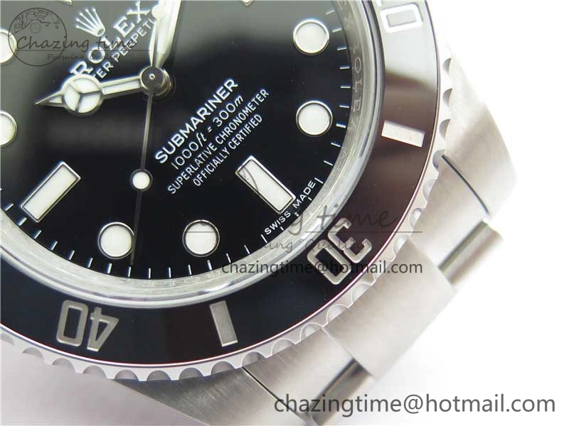 Submariner 114060 No Date VSF 1:1 Best Edition 904L SS Case and Bracelet VS3130