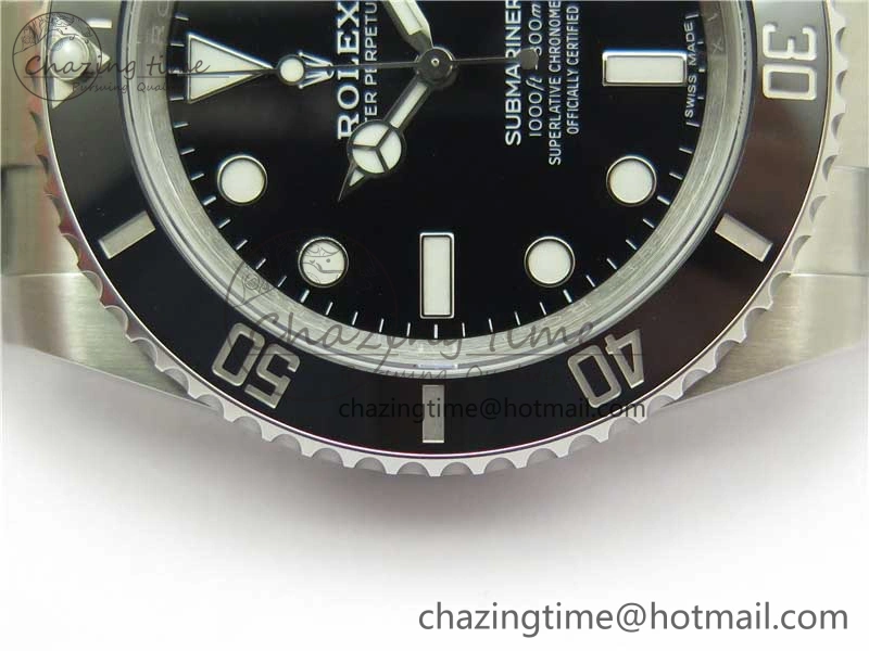 Submariner 114060 No Date VSF 1:1 Best Edition 904L SS Case and Bracelet VS3130