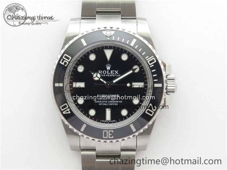 Submariner 114060 No Date VSF 1:1 Best Edition 904L SS Case and Bracelet VS3130