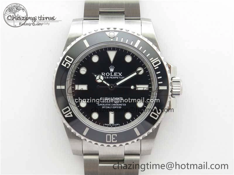 Submariner 114060 No Date VSF 1:1 Best Edition 904L SS Case and Bracelet VS3130