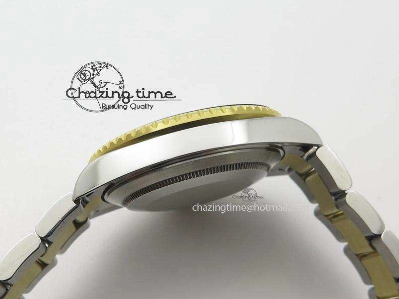Submariner 11613 Black Two Tone Bp Best Edition On Two-Tone Bracelet Miyota 9015