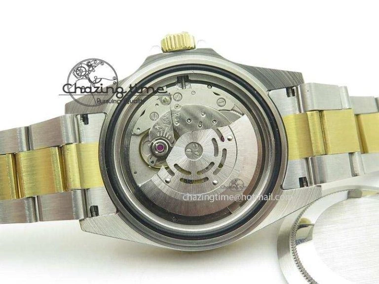 Submariner 11613 Black Two Tone Bp Best Edition On Two-Tone Bracelet Miyota 9015