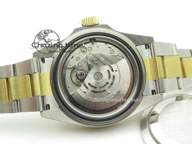 Submariner 11613 Black Two Tone Bp Best Edition On Two-Tone Bracelet Miyota 9015