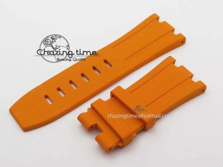 Submariner 116610 1:1 Best Edition Orange Rubber Strap (Fits the Gen size)