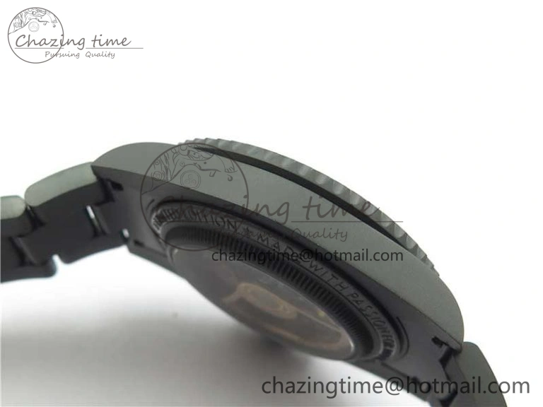 Submariner 116610 Andrea Pirlo DLC ROF Best Edition Carbon Bezel on Skeleton DIal SA3130