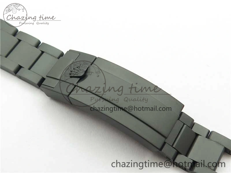 Submariner 116610 Andrea Pirlo DLC ROF Best Edition Carbon Bezel on Skeleton DIal SA3130