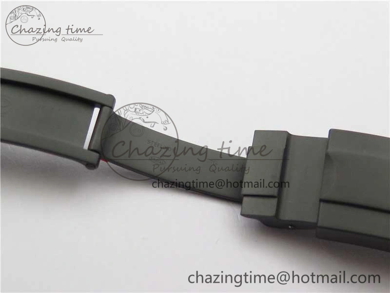 Submariner 116610 Andrea Pirlo DLC ROF Best Edition Carbon Bezel on Skeleton DIal SA3130