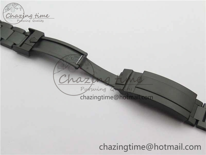 Submariner 116610 Andrea Pirlo DLC ROF Best Edition Carbon Bezel on Skeleton DIal SA3130