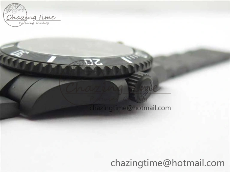 Submariner 116610 Andrea Pirlo DLC ROF Best Edition Carbon Bezel on Skeleton DIal SA3130
