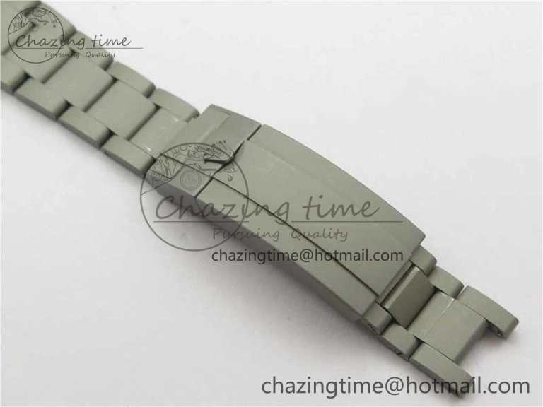 Submariner 116610 Andrea Pirlo Sandblasted ROF Best Edition Carbon Bezel on Skeleton DIal SA3130