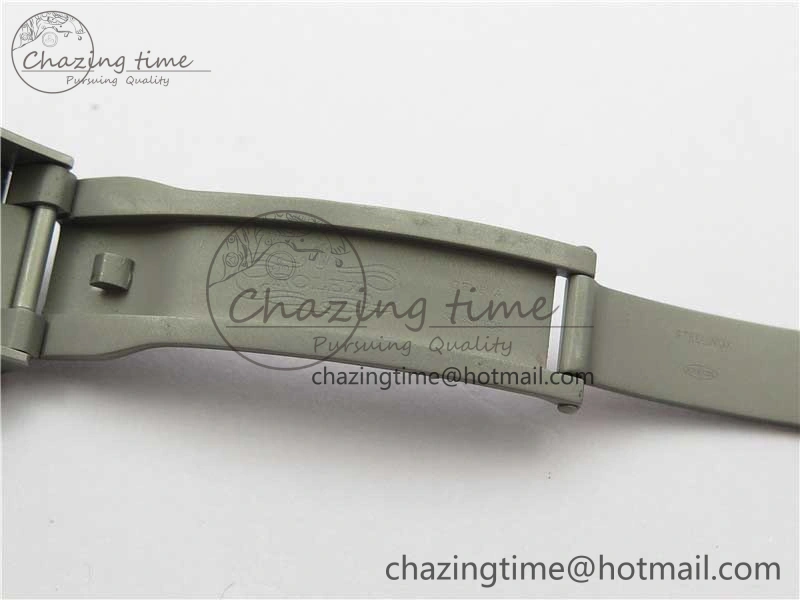 Submariner 116610 Andrea Pirlo Sandblasted ROF Best Edition Carbon Bezel on Skeleton DIal SA3130