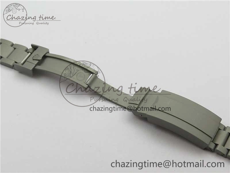 Submariner 116610 Andrea Pirlo Sandblasted ROF Best Edition Carbon Bezel on Skeleton DIal SA3130